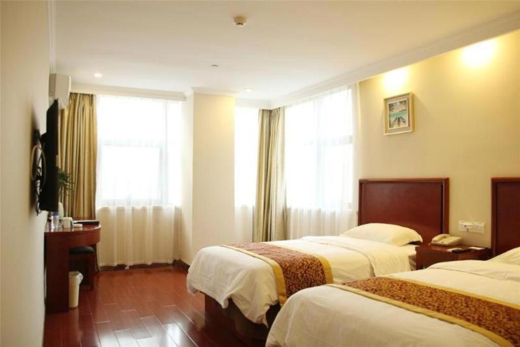 Greentree Inn Suzhou Railway Station North Square Haobainian Wedding Dress City Express Hotel Esterno foto